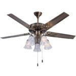 VISION Elite Ceiling Fan 51'' 5 Blade Decorative